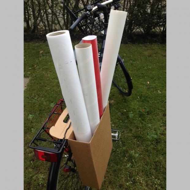GSK håndværk og design - beholder til cykel - Afprøvning af ideer